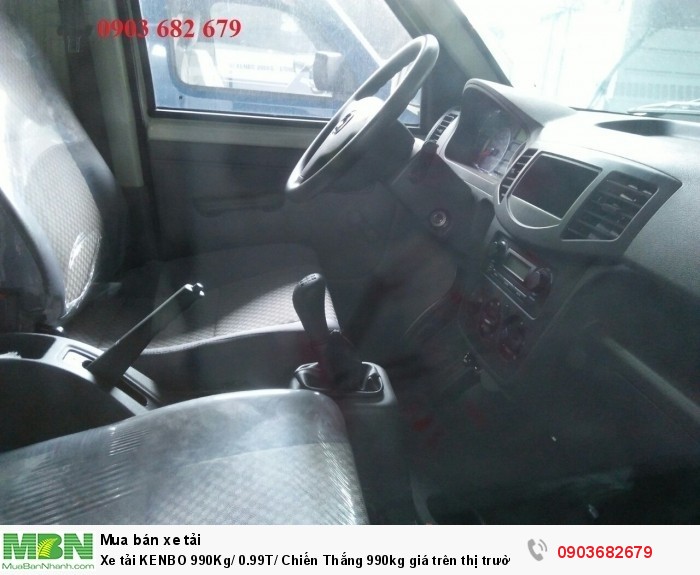 Xe tải KENBO 990Kg/ 0.99T/ Chiến Thắng 990kg  giá trên thị trường bao nhiêu?