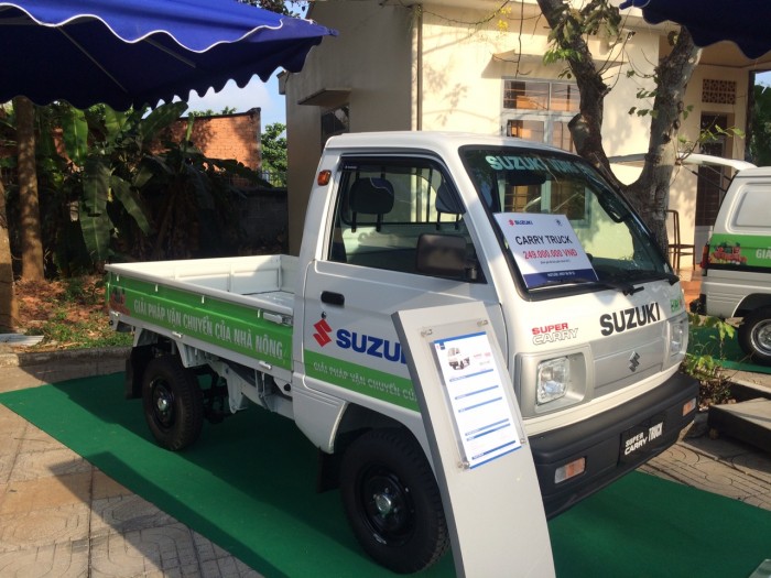 Bán xe tải Suzuki Super Carry Truck 650kg Thùng Lững 2017