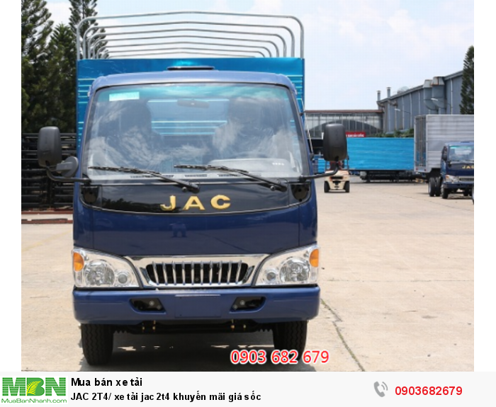 JAC 2T4/ xe tải jac 2t4 khuyến mãi giá sốc