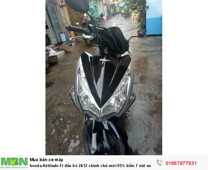 Honda Airblade Fi đầu bò 2k12 chính chủ mới 95% biển 7 nút xe đẹp  máy êm nguyên zin xe máy mạnh chạy nhẹ