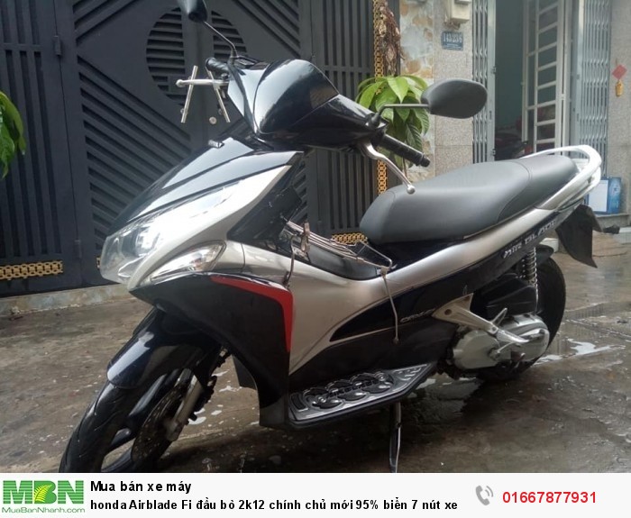 Honda Airblade Fi đầu bò 2k12 chính chủ mới 95% biển 7 nút xe đẹp  máy êm nguyên zin xe máy mạnh chạy nhẹ