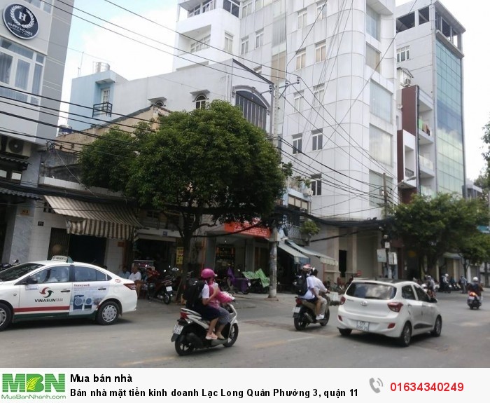 Bán nhà mặt tiền kinh doanh Lạc Long Quân Phường 3, quận 11