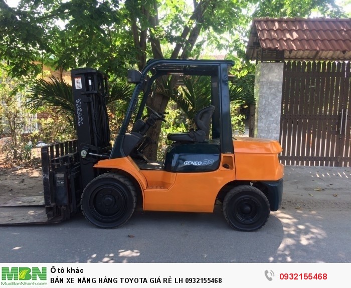 Bán Xe Nâng Hàng Toyota Giá Rẻ