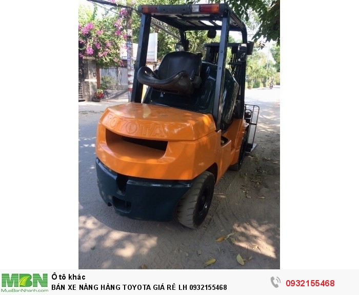 Bán Xe Nâng Hàng Toyota Giá Rẻ