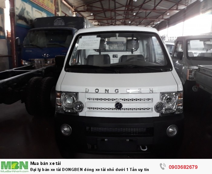 Đại lý bán xe tải DONGBEN dòng xe tải nhỏ dưới 1 Tấn uy tín