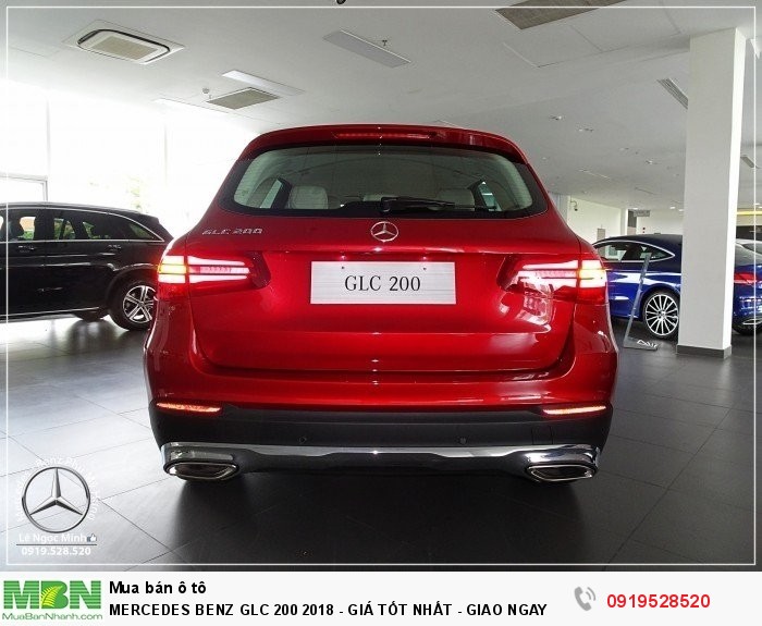 Mercedes Benz Glc 200 Đỏ 2018 - Giá Tốt Nhất - Giao Ngay