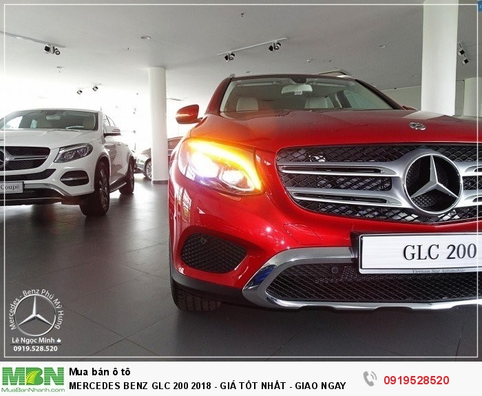 Mercedes Benz Glc 200 Đỏ 2018 - Giá Tốt Nhất - Giao Ngay