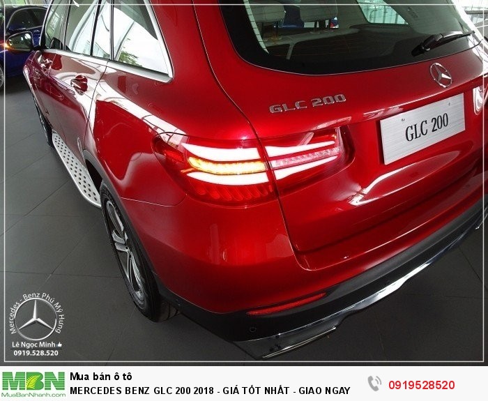 Mercedes Benz Glc 200 Đỏ 2018 - Giá Tốt Nhất - Giao Ngay
