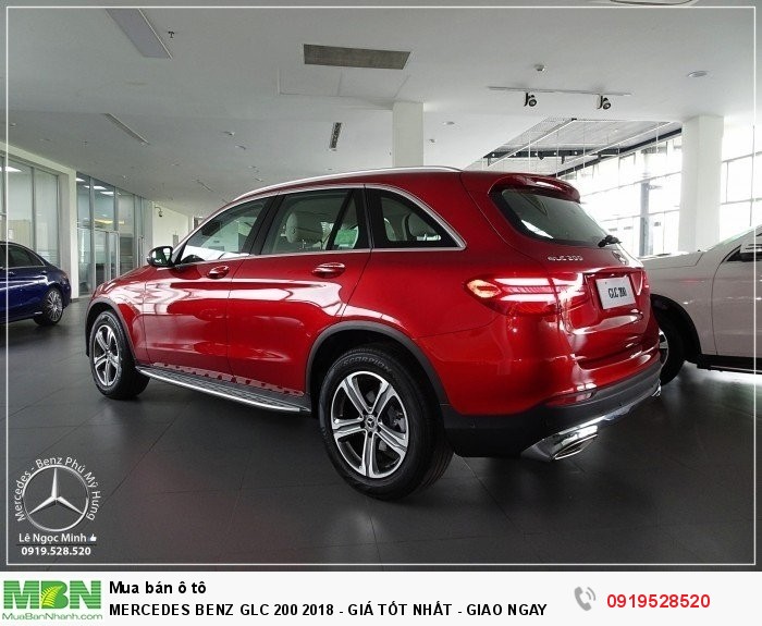 Mercedes Benz Glc 200 Đỏ 2018 - Giá Tốt Nhất - Giao Ngay