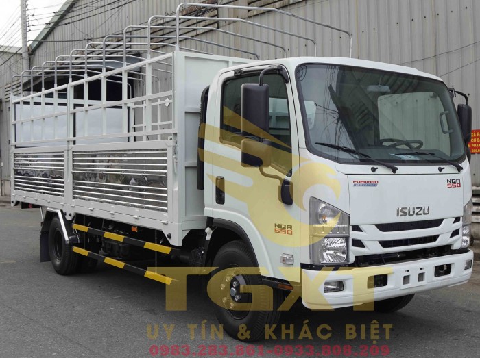 Xe tải 5t5 Isuzu nqr75le4 đời 2018