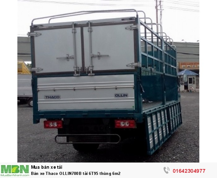 Bán xe Thaco OLLIN700B tải 6T95 thùng 6m2