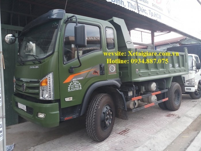 Bán xe ben Dongfeng 6t9 – 6.9 tấn – 6.9 tân trả góp lãi suất ưu đãi