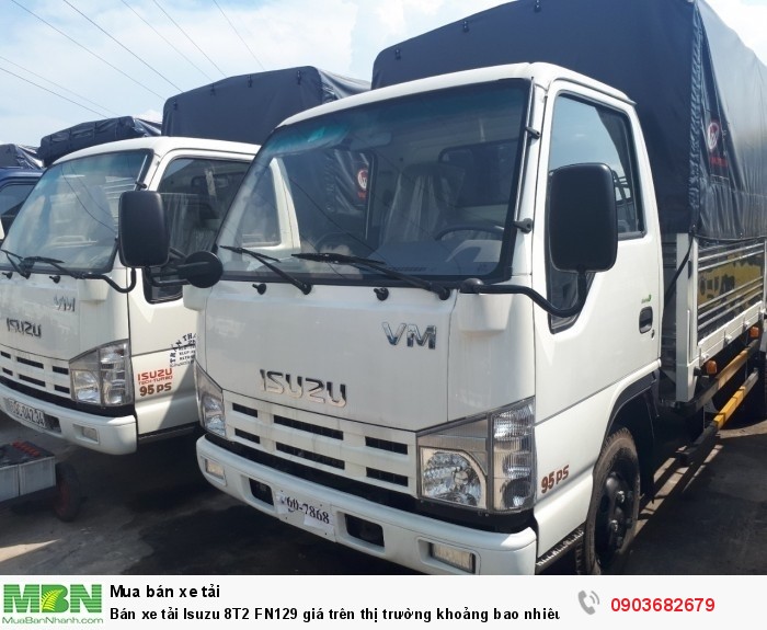Bán xe tải Isuzu 8T2 FN129 giá trên thị trường khoảng bao nhiêu?