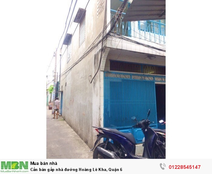 Cần bán gấp nhà đường Hoàng Lê Kha, Quận 6