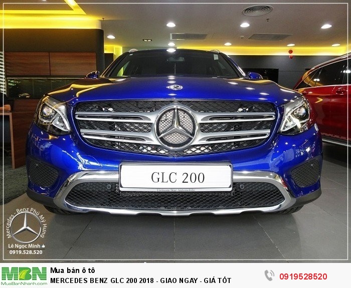 MERCEDES BENZ GLC 200 2018 - GIAO NGAY - GIÁ TỐT