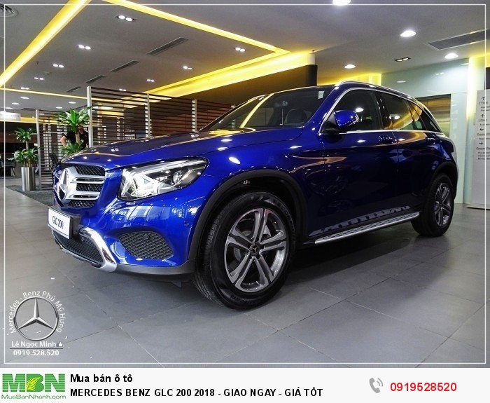 MERCEDES BENZ GLC 200 2018 - GIAO NGAY - GIÁ TỐT