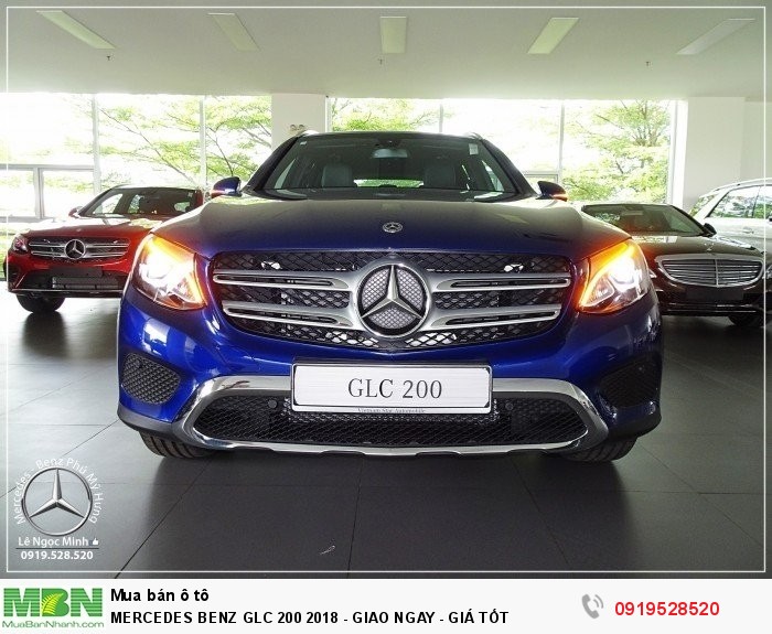 MERCEDES BENZ GLC 200 2018 - GIAO NGAY - GIÁ TỐT