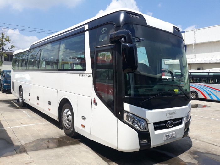 Chuyên bán xe khách THACO TB85S 29 - 34 chỗ (Bầu hơi), xe thaco 2020
