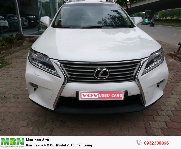 Bán Lexus RX350 Model 2015 màu trắng