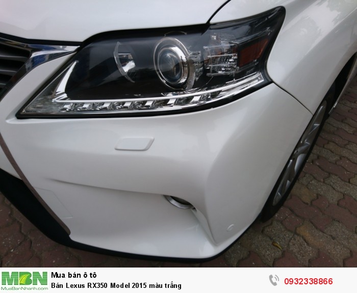 Bán Lexus RX350 Model 2015 màu trắng