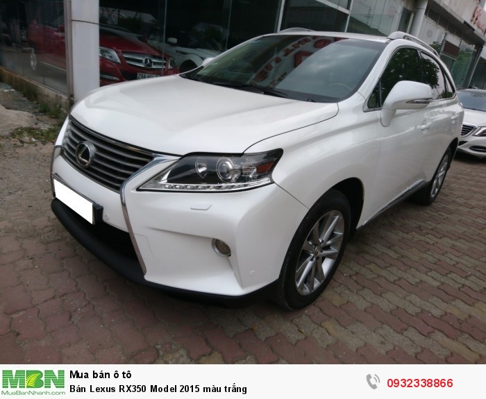 Bán Lexus RX350 Model 2015 màu trắng