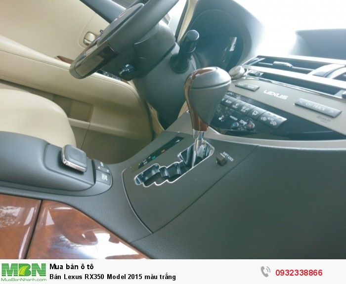 Bán Lexus RX350 Model 2015 màu trắng