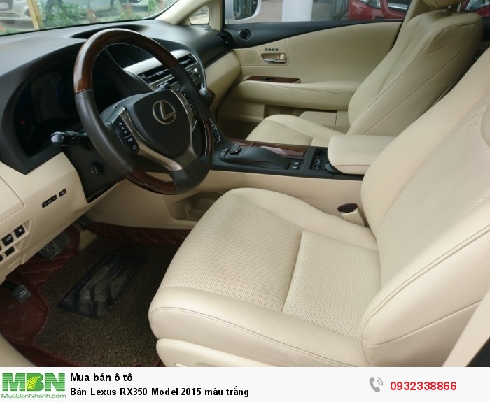 Bán Lexus RX350 Model 2015 màu trắng