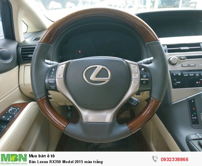 Bán Lexus RX350 Model 2015 màu trắng
