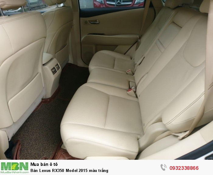Bán Lexus RX350 Model 2015 màu trắng
