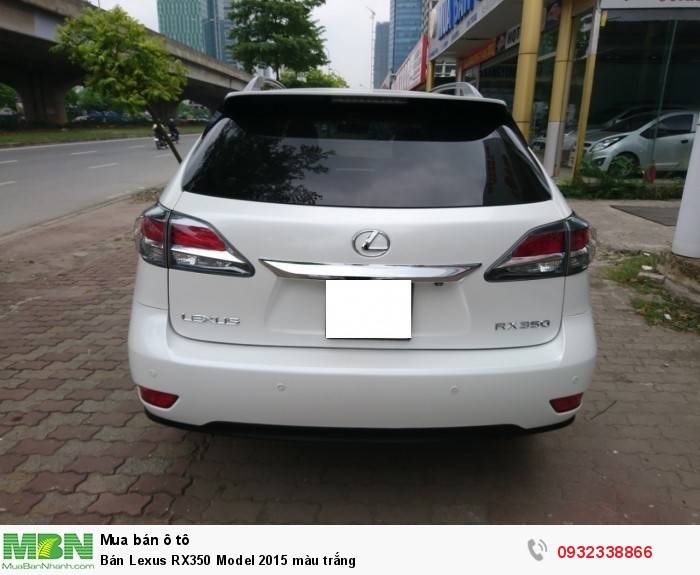 Bán Lexus RX350 Model 2015 màu trắng