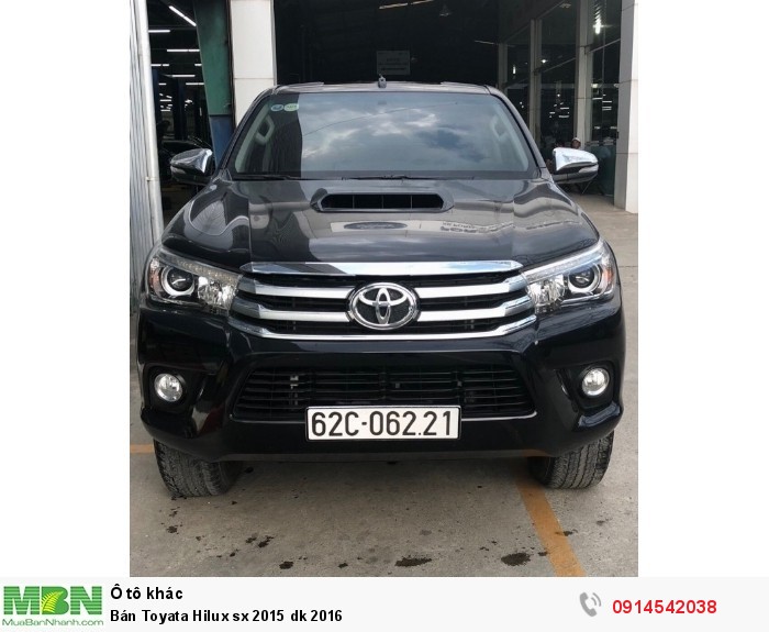 Bán Toyata Hilux sx 2015 dk 2016