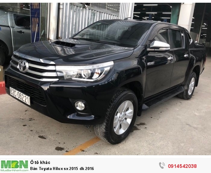 Bán Toyata Hilux sx 2015 dk 2016