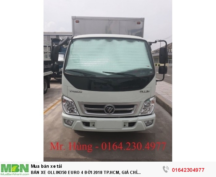 Bán Xe Ollin350 Euro 4 Đời 2018 Tp.hcm, Giá Chỉ