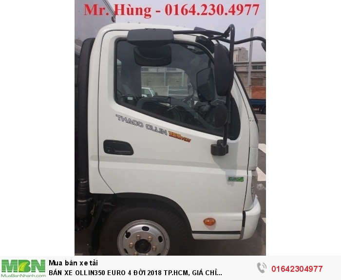 Bán Xe Ollin350 Euro 4 Đời 2018 Tp.hcm, Giá Chỉ