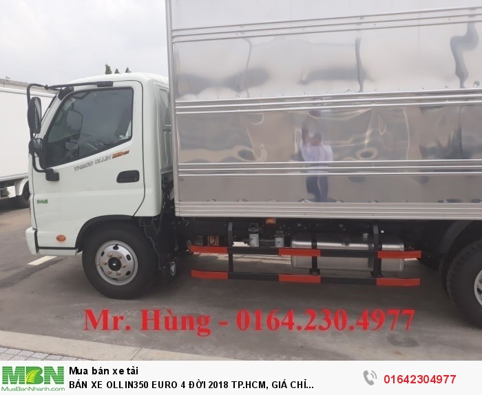Bán Xe Ollin350 Euro 4 Đời 2018 Tp.hcm, Giá Chỉ