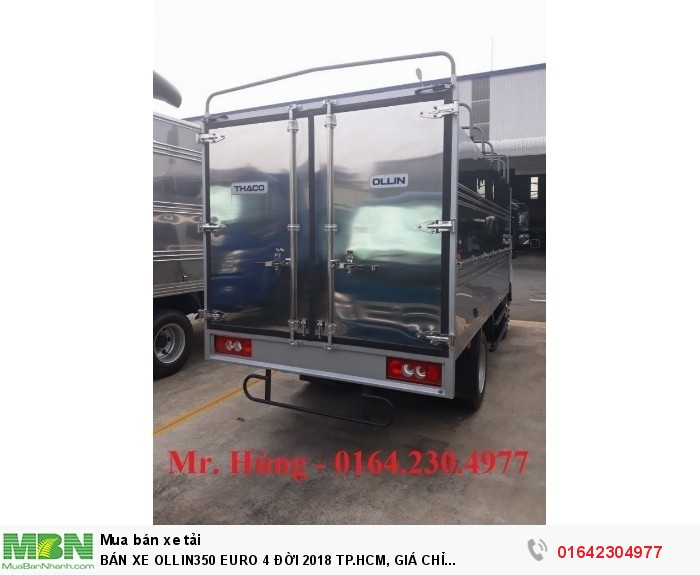 Bán Xe Ollin350 Euro 4 Đời 2018 Tp.hcm, Giá Chỉ