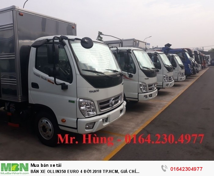 Bán Xe Ollin350 Euro 4 Đời 2018 Tp.hcm, Giá Chỉ