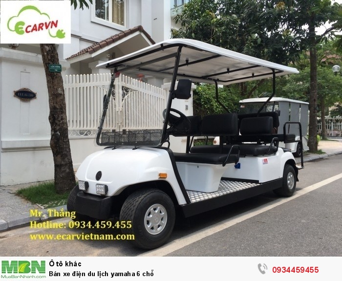 Bán xe điện du lịch yamaha 6 chỗ