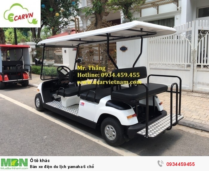 Bán xe điện du lịch yamaha 6 chỗ