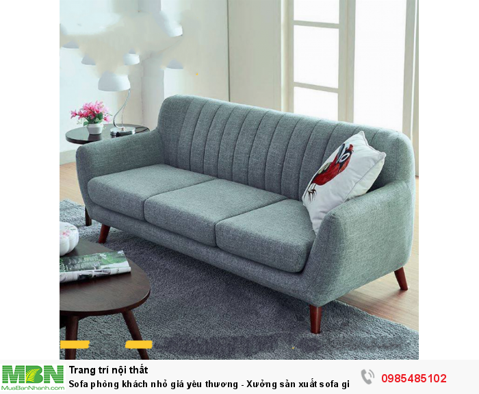 Sofa phòng khách nhỏ giá rẻ yêu thương: Yêu thương là điều mà chúng ta luôn muốn đem đến cho gia đình và người thân của mình. Với chiếc sofa phòng khách nhỏ giá rẻ yêu thương, bạn sẽ có thêm nhiều khoảnh khắc gắn bó với người thân. Những chiếc sofa nhỏ xinh cũng có thể đem lại niềm vui và sự thoải mái không kém gì các mẫu lớn hơn.