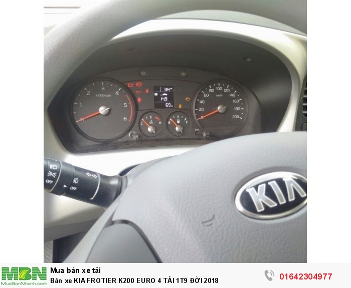 Bán xe KIA FROTIER K200 EURO 4 TẢI 1T9 ĐỜI 2018