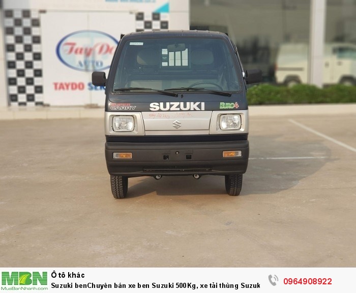 Suzuki ben Chuyên bán xe ben Suzuki 500Kg, xe tải thùng Suzuki 500Kg, 550Kg, 650Kg, 750Kg lắp ráp nhập