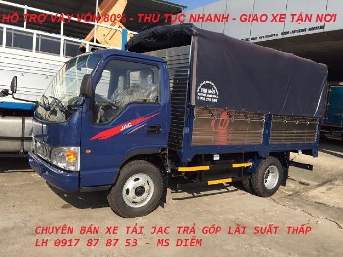 Địa chỉ bán xe tải Jac 2t4 giá rẻ - uy tín - chất lượng