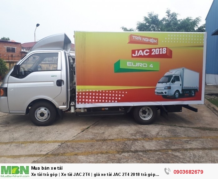 Xe tải trả góp | Xe tải JAC 2T4 | giá xe tải JAC 2T4 2018 trả góp 70% giá trị xe siêu tiết kiệm