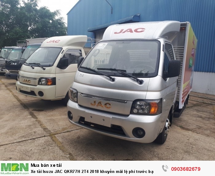 Xe tải Isuzu JAC QKR77H 2T4 2018 khuyến mãi lệ phí trước bạ
