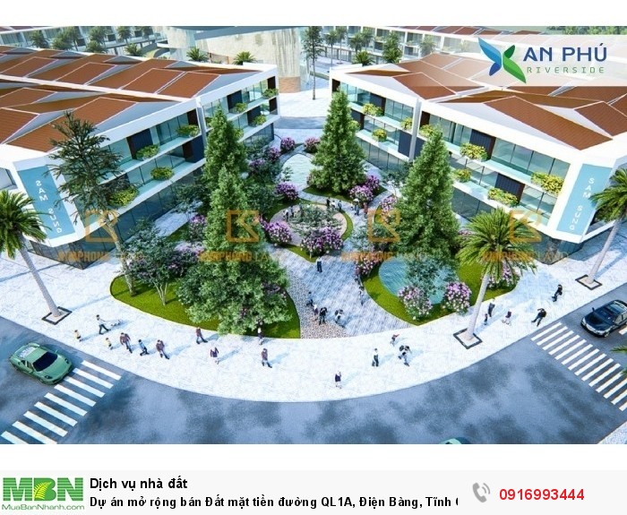 Dự án mở rộng bán Đất mặt tiền đường QL1A, Điện Bàng, Tĩnh Quảng Nam