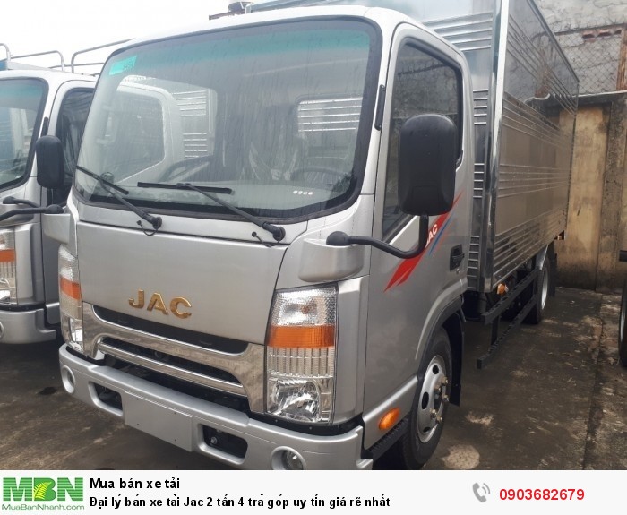 Đại lý bán xe tải Jac 2 tấn 4 trả góp uy tín giá rẽ nhất