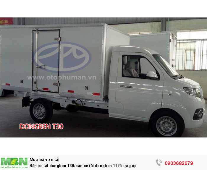 Bán xe tải dongben T30/bán xe tải dongben 1T25 trả góp