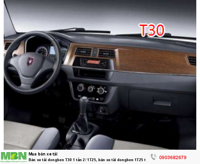 Bán xe tải dongben T30/bán xe tải dongben 1T25 trả góp