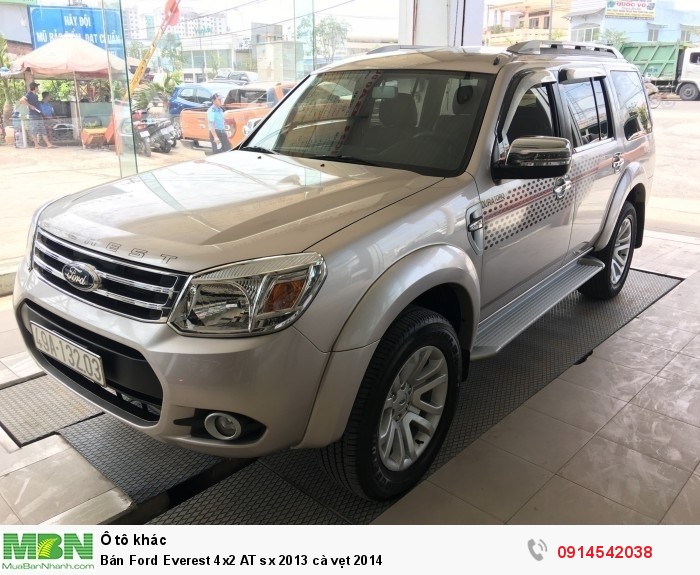 Bán Ford Everest 4x2 AT sx 2013 cà vẹt 2014